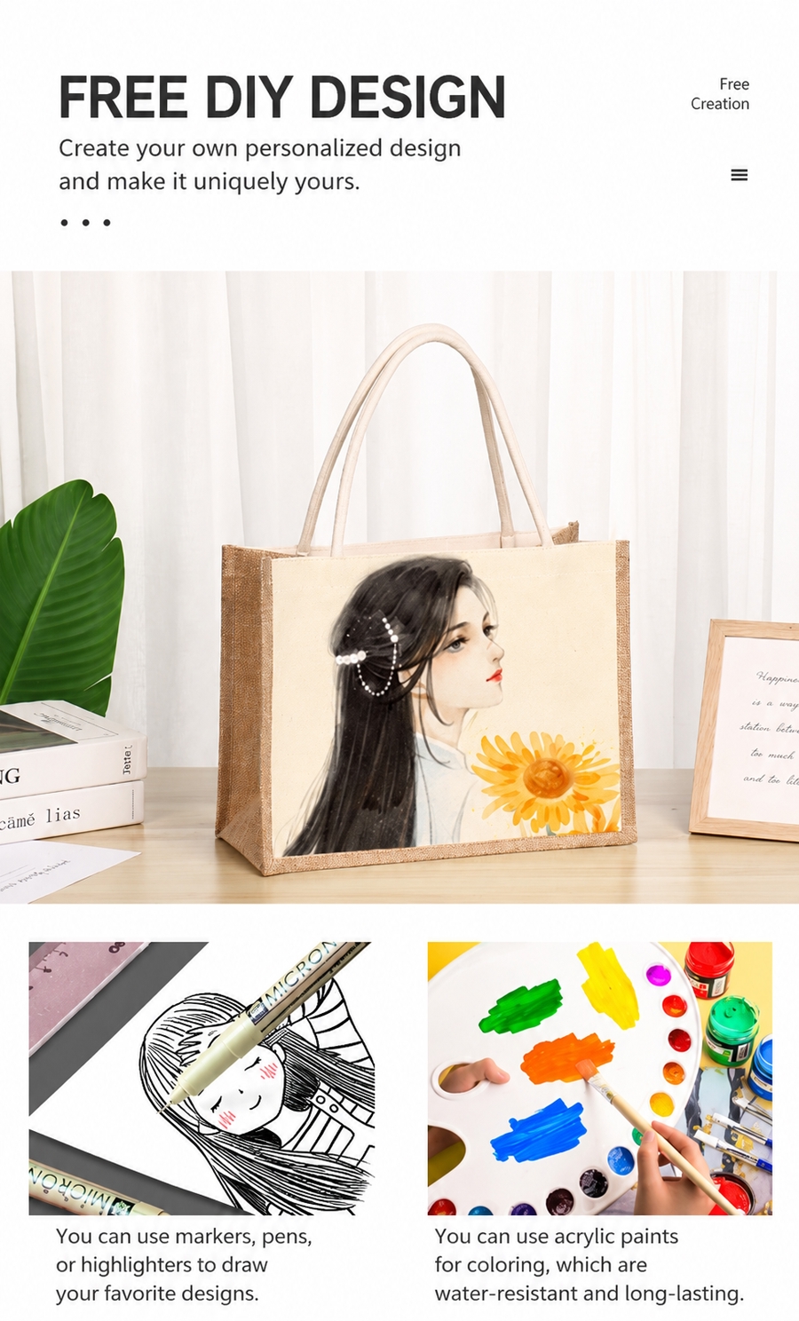 Customizable Linen Canvas Tote Bags6.jpg